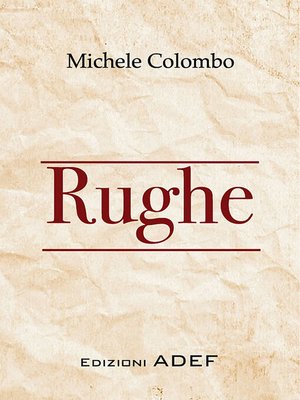 cover image of Rughe